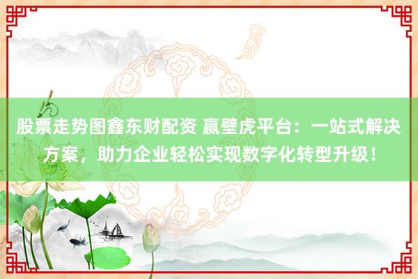 股票走势图鑫东财配资 赢壁虎平台：一站式解决方案，助力企业轻松实现数字化转型升级！