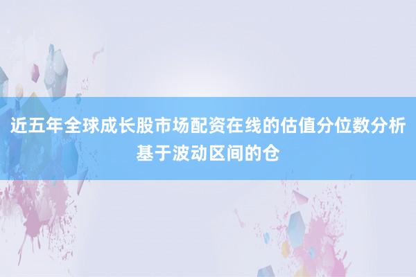 近五年全球成长股市场配资在线的估值分位数分析基于波动区间的仓